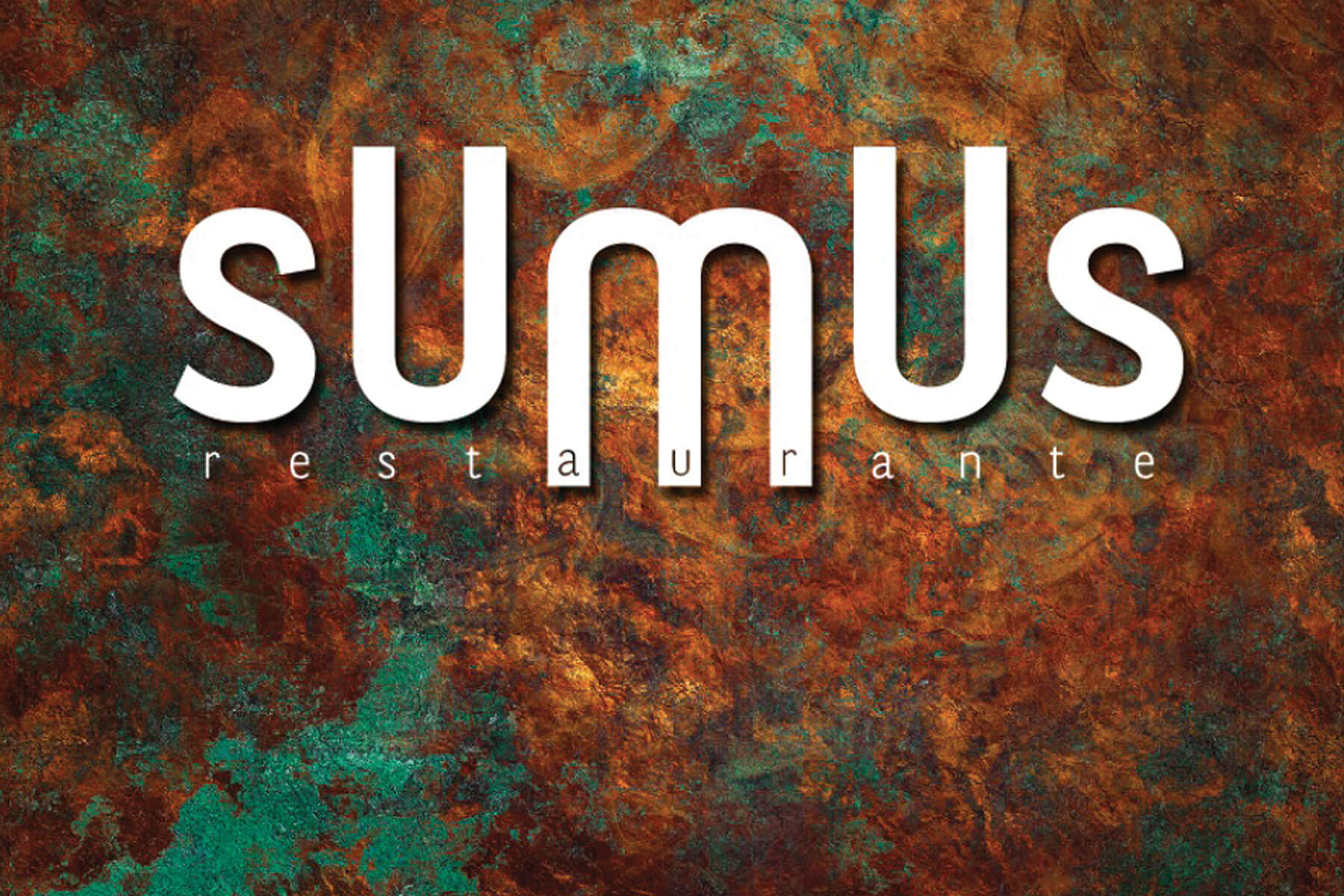 Diseño de marca y rotulación de SUMUS, un nuevo restaurante en Alcalá de Henares